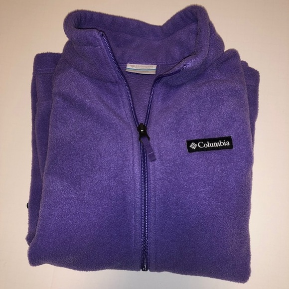 Youth Girls or ladies Columbia Fleece Coat - Picture 1 of 4